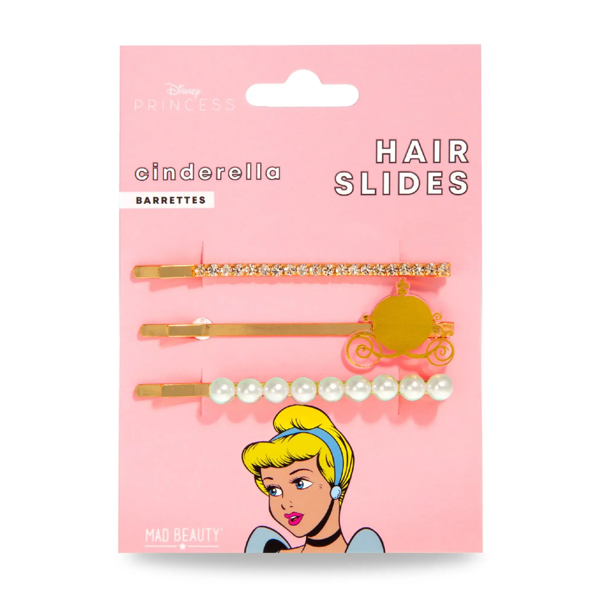 Produits -  POP Princess Cinderella Barrettes pour les cheveux- Enfant