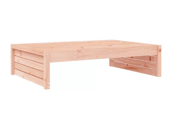 Repose-pied de jardin 120x80 cm massif de douglas