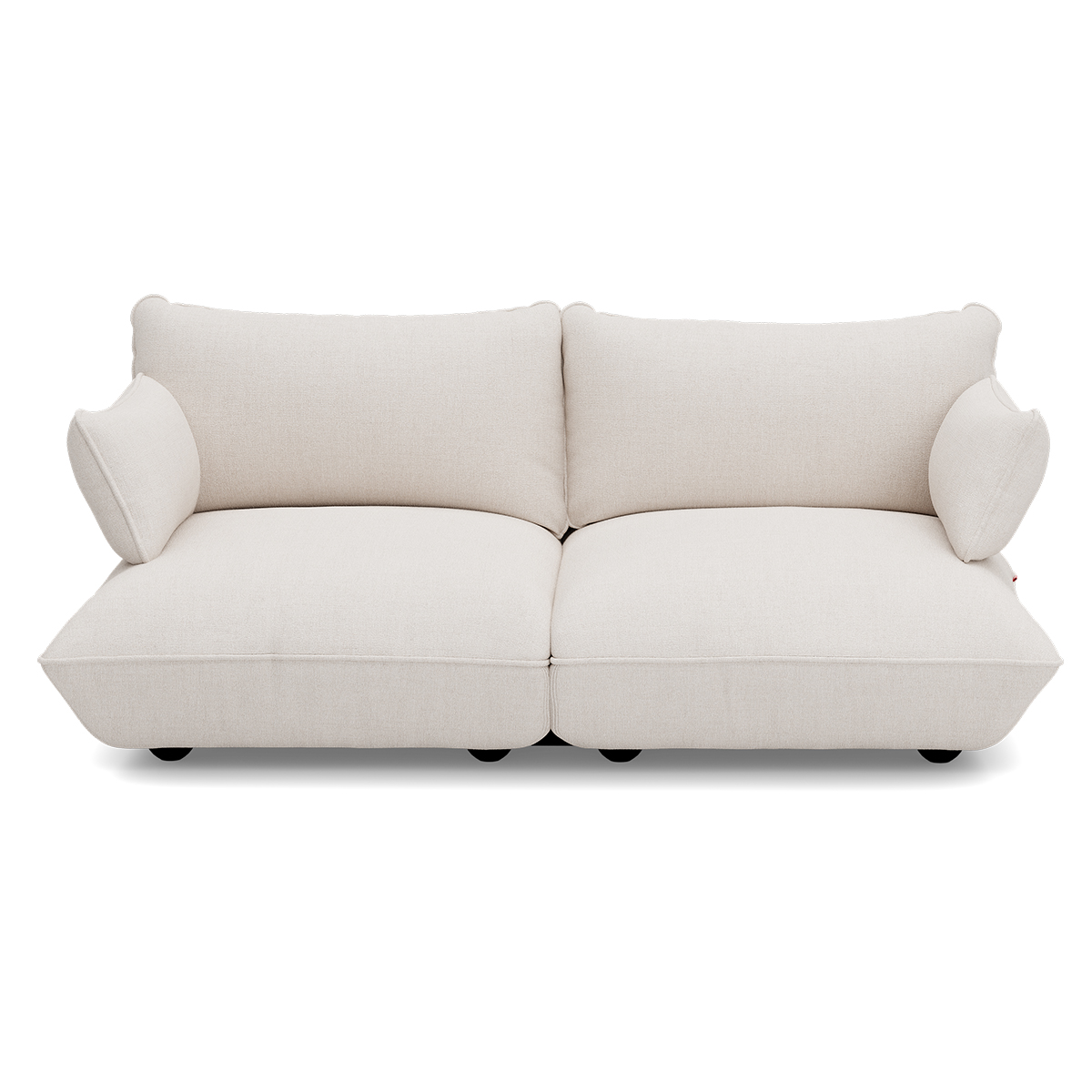 2-zitsbank Sumo boucle recycled creme