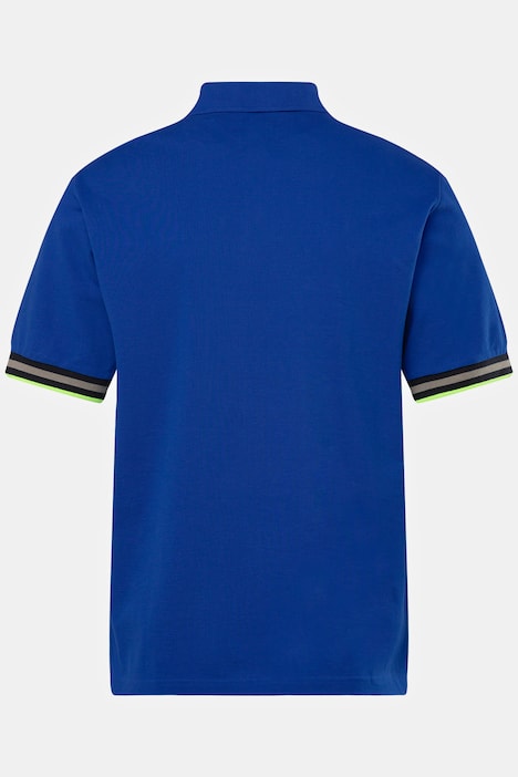 Poloshirt, Halbarm, Piqué, Streifenbündchen, bis 8 XL