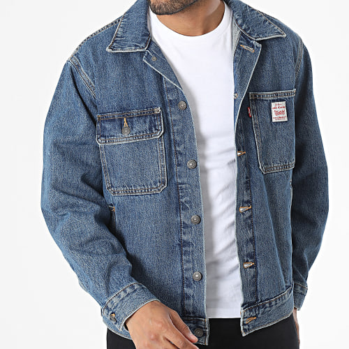 Veste Jean A4820 Bleu Denim