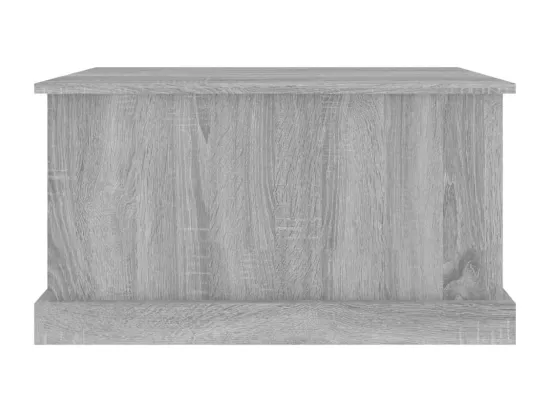 Boîte de rangement sonoma gris 70x40x38 cm bois d'ingénierie