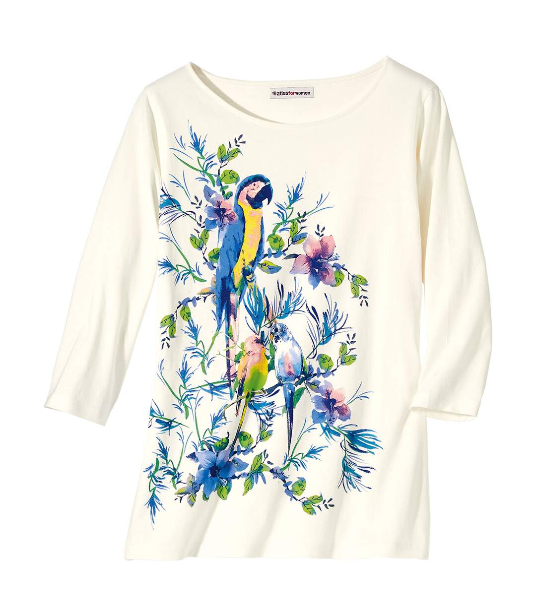 Tee-Shirt imprimé Perroquet