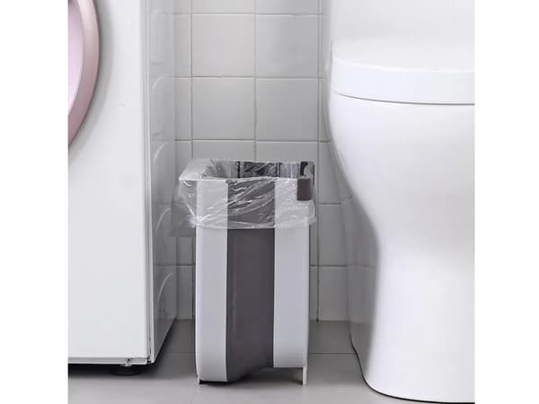 Sammenleggbar Søppelbøtte / Hengende Kurv - For Bioavfall 8L