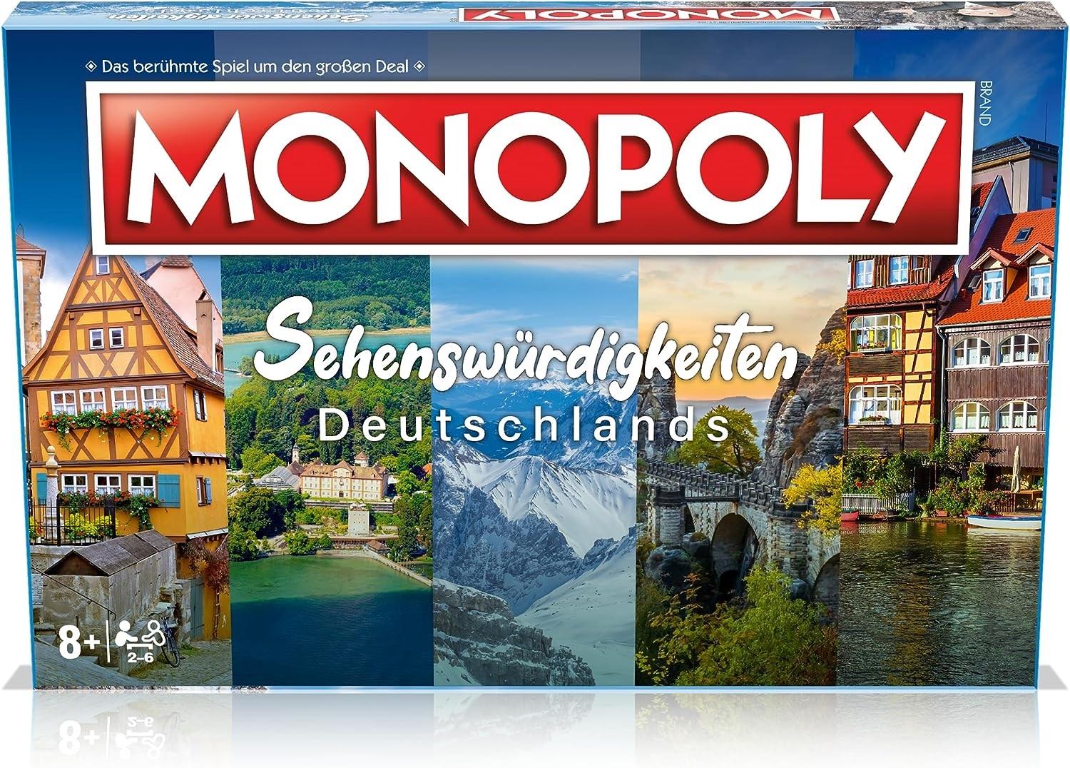 Winning Moves Spielware Monopoly - Sehenswuerdigkeiten Deutschlands