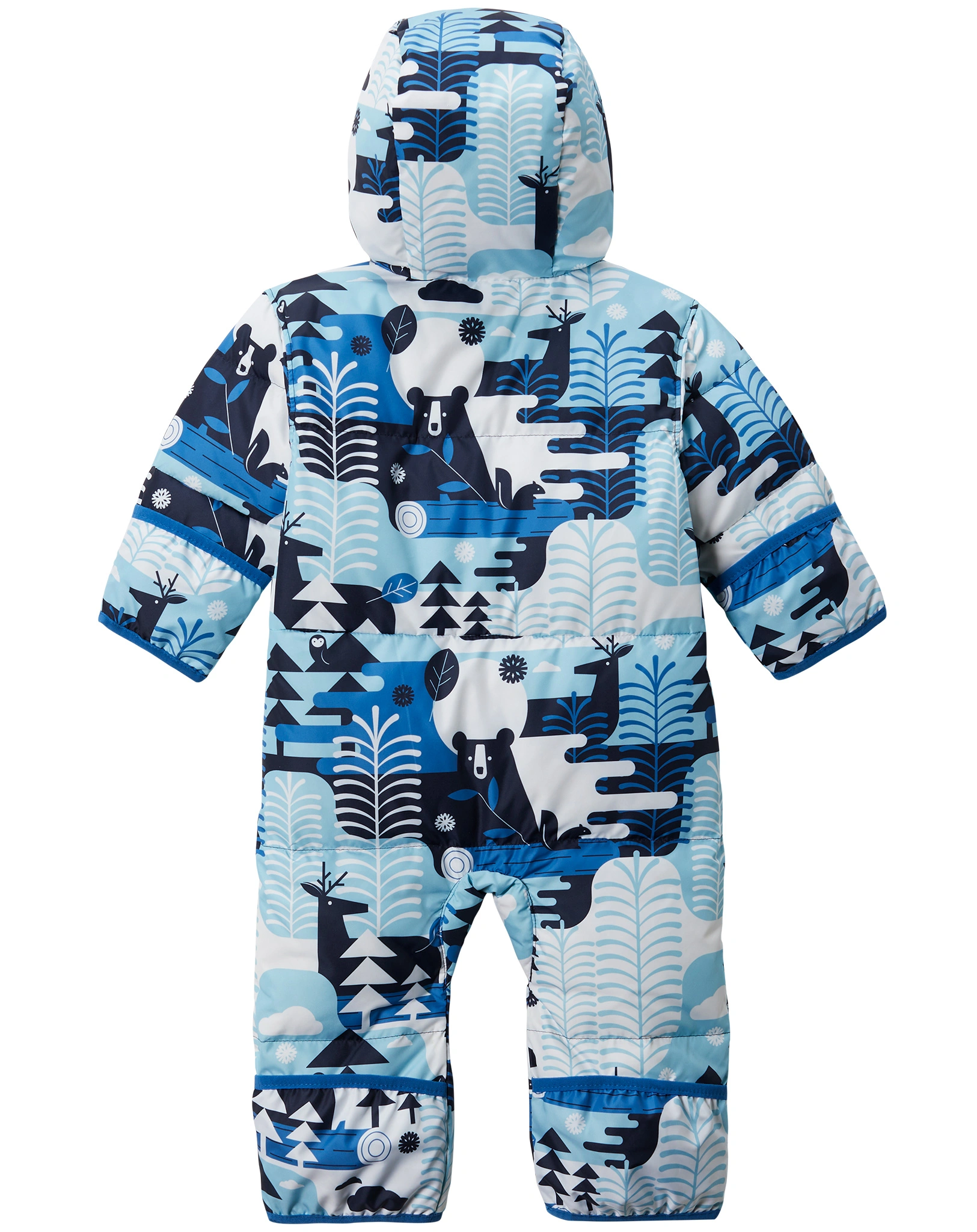 Schneeoverall SNUGGLY BUNNY BUNTING in navy winterlands