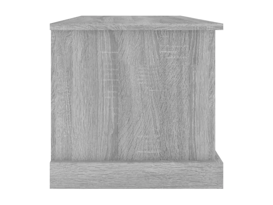 Boîte de rangement sonoma gris 70x40x38 bois d'ingénierie