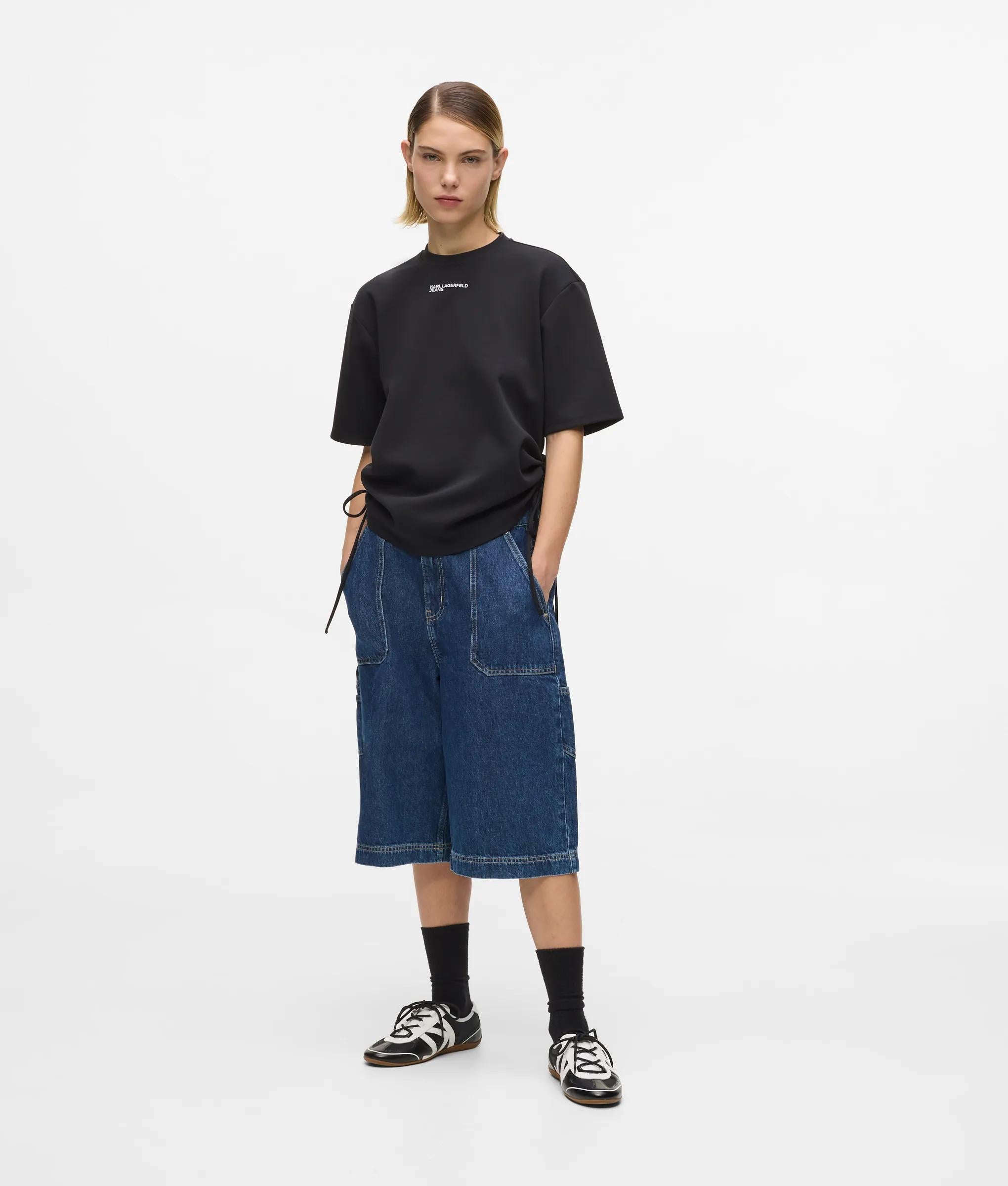 Denim bermuda