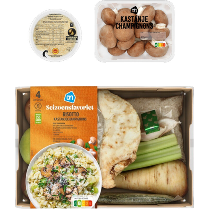 AH Risotto Kastanjechampignons Verspakket