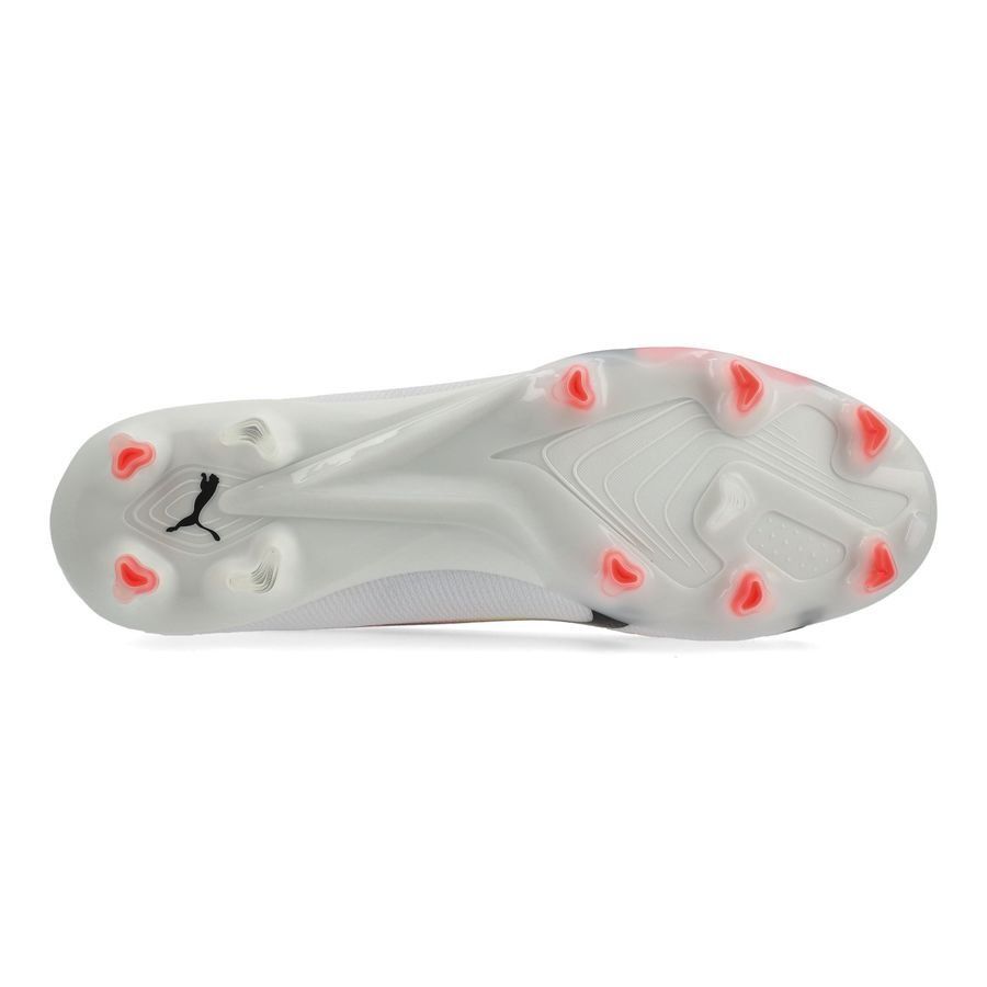 PUMA Ultra Ultimate FG/AG Breakthrough - Blanc/Noir/Fire Orchid