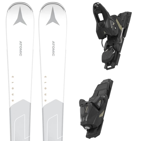 Pack ski ATOMIC CLOUD C8 WHITE/GREY + M 10 GW WHITE/GREY