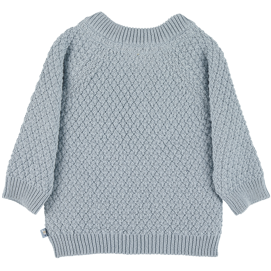 Sterntaler Strick-Pullover Emmi hellblau