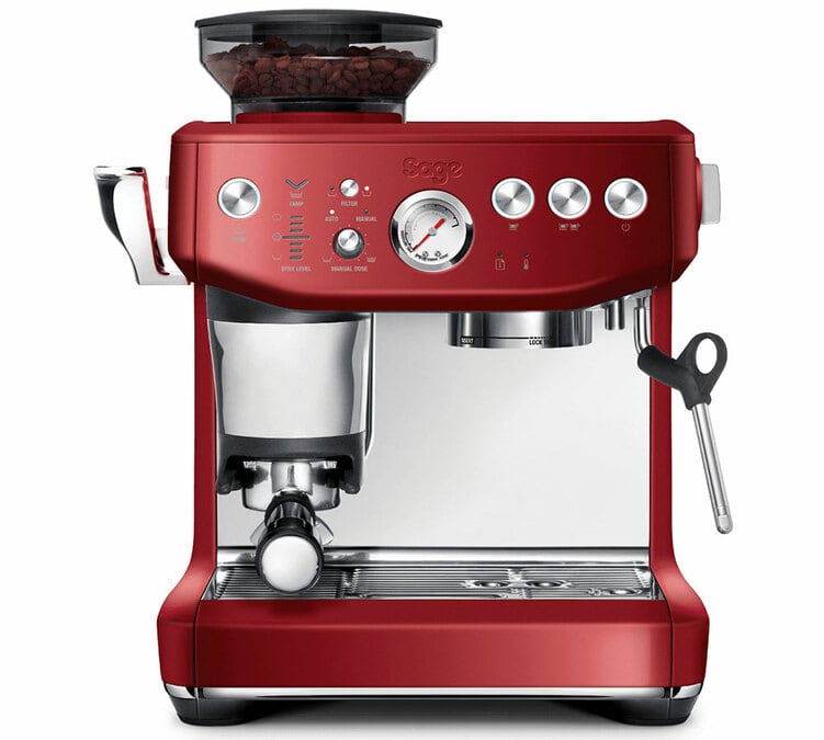 Machine expresso SAGE Barista Express Impress SES876RVC4EEU1 rouge velours