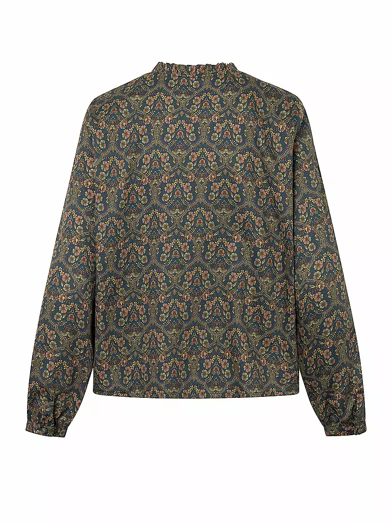 FELI & HANS Trachtenbluse BAYLEE dunkelblau