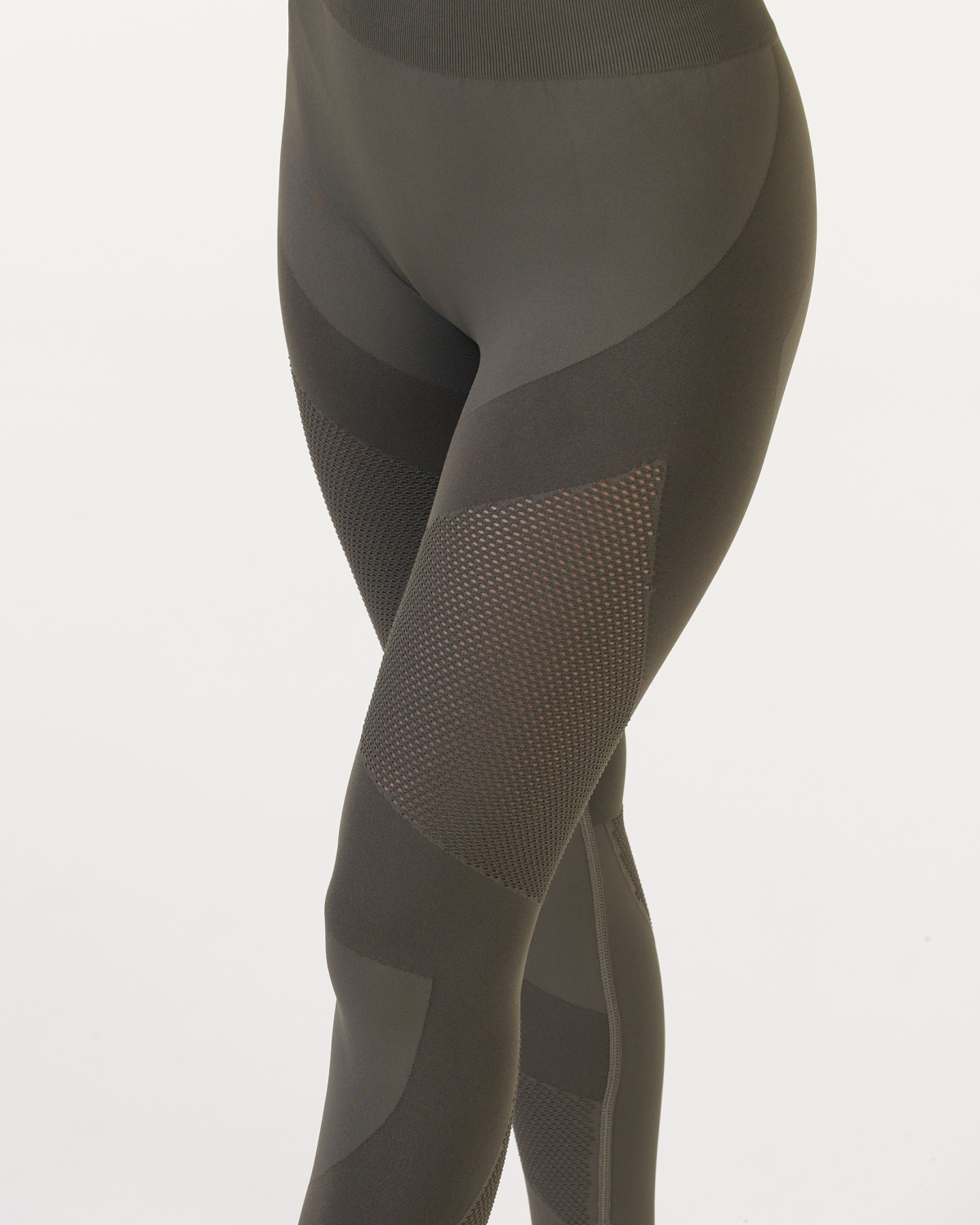 Bumpro Mesh Life Tights Dark Green