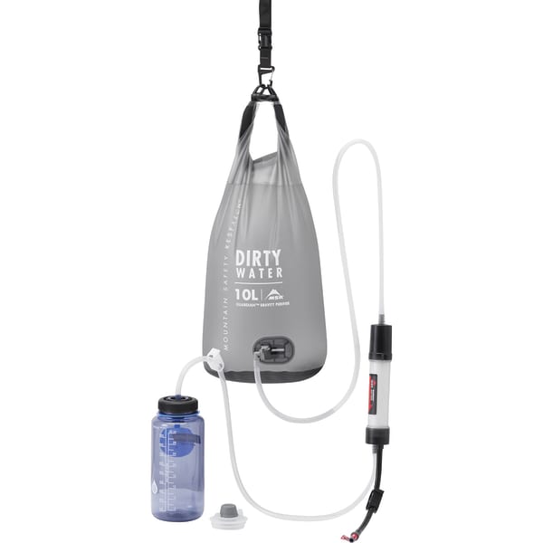 Gourde filtrante MSR GUARDIAN GRAVITY PURIFIER TRANSPARENT GREY