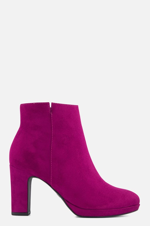 Tamaris Enkellaarsjes roze Textiel