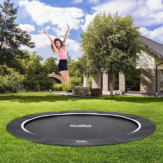 Salta Trampolines SALTA Studsmatta Royal Baseground Sport Ø427 cm, svart