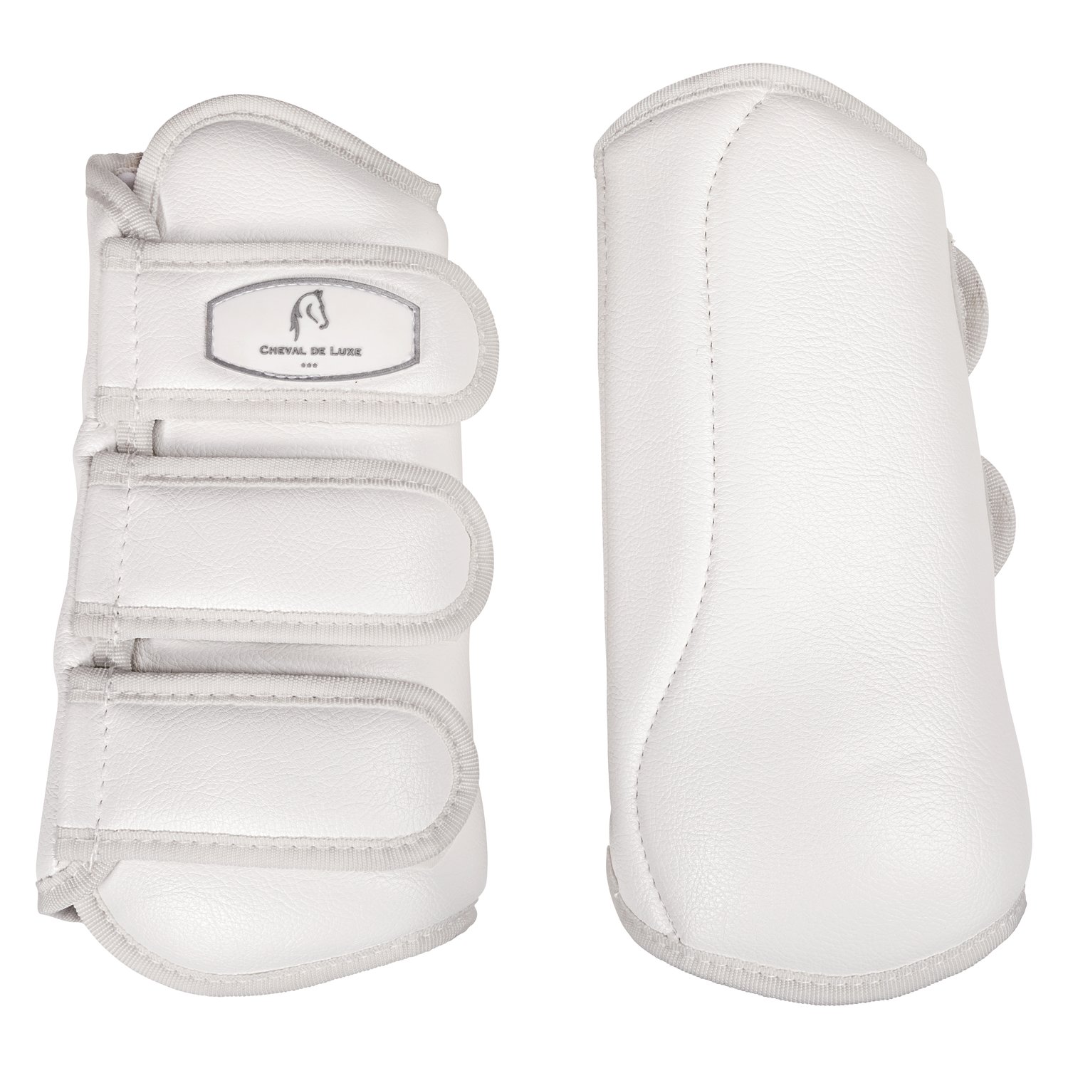 Cheval de Luxe Dressurgamaschen, vorne  - white
