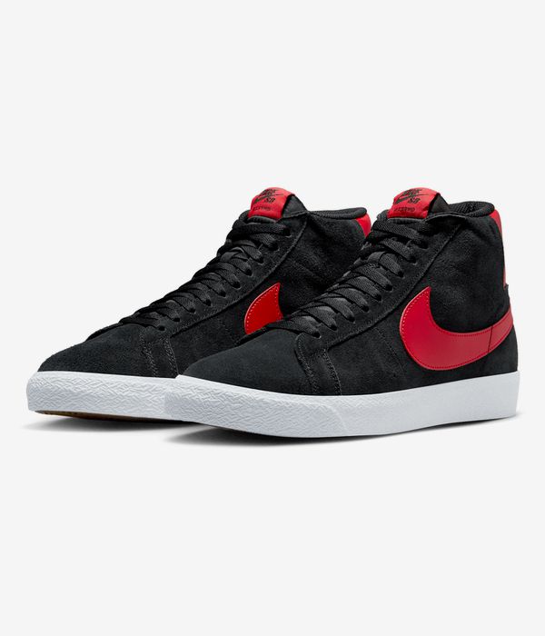 Nike SB Zoom Blazer Mid Schuh (black university red)