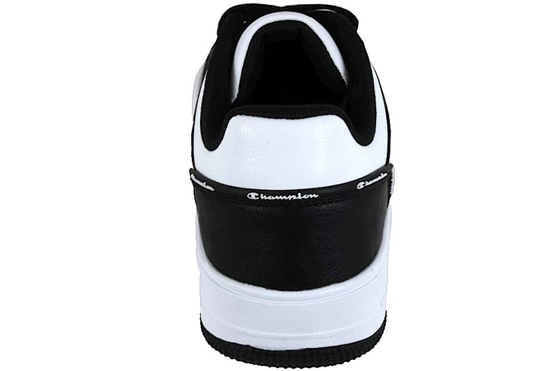 CHAMPION REBOUND 2.0 LOW SNEAKERS I SORT OG HVIDT PU
