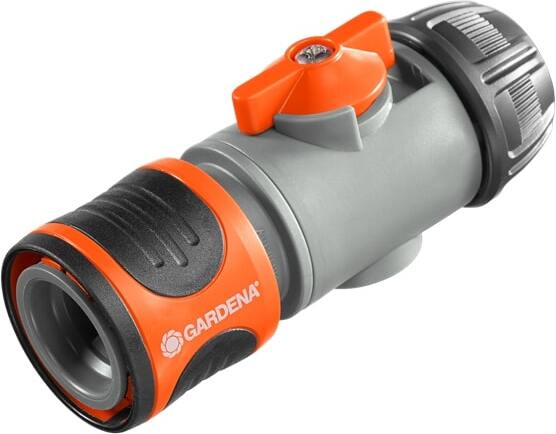 Gardena slangstuk met reguleerventiel 13 mm