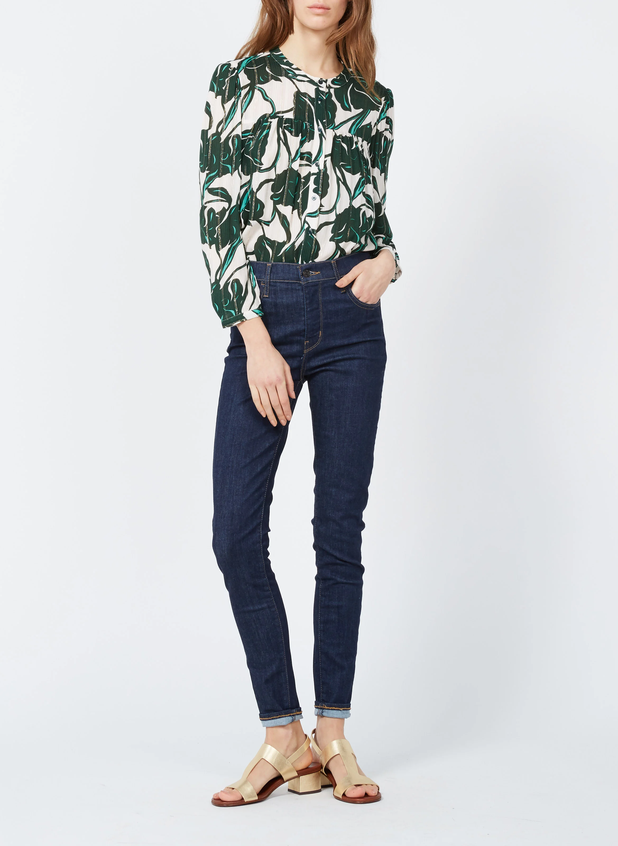 720 HIRISE SUPER SKINNY - Jean 720 High Rise Skinny | Jean brut