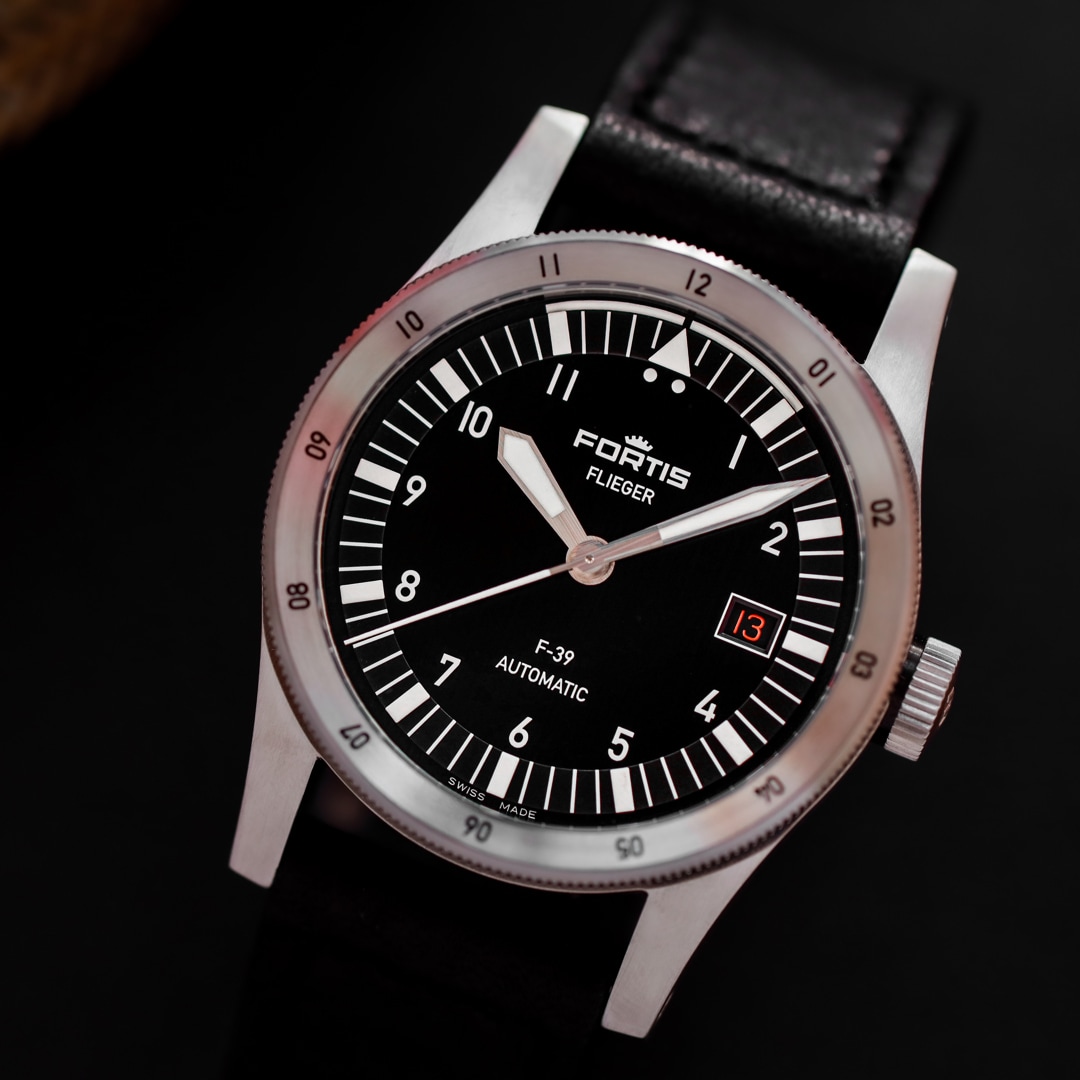 Fortis Flieger F-39 Automatik Black