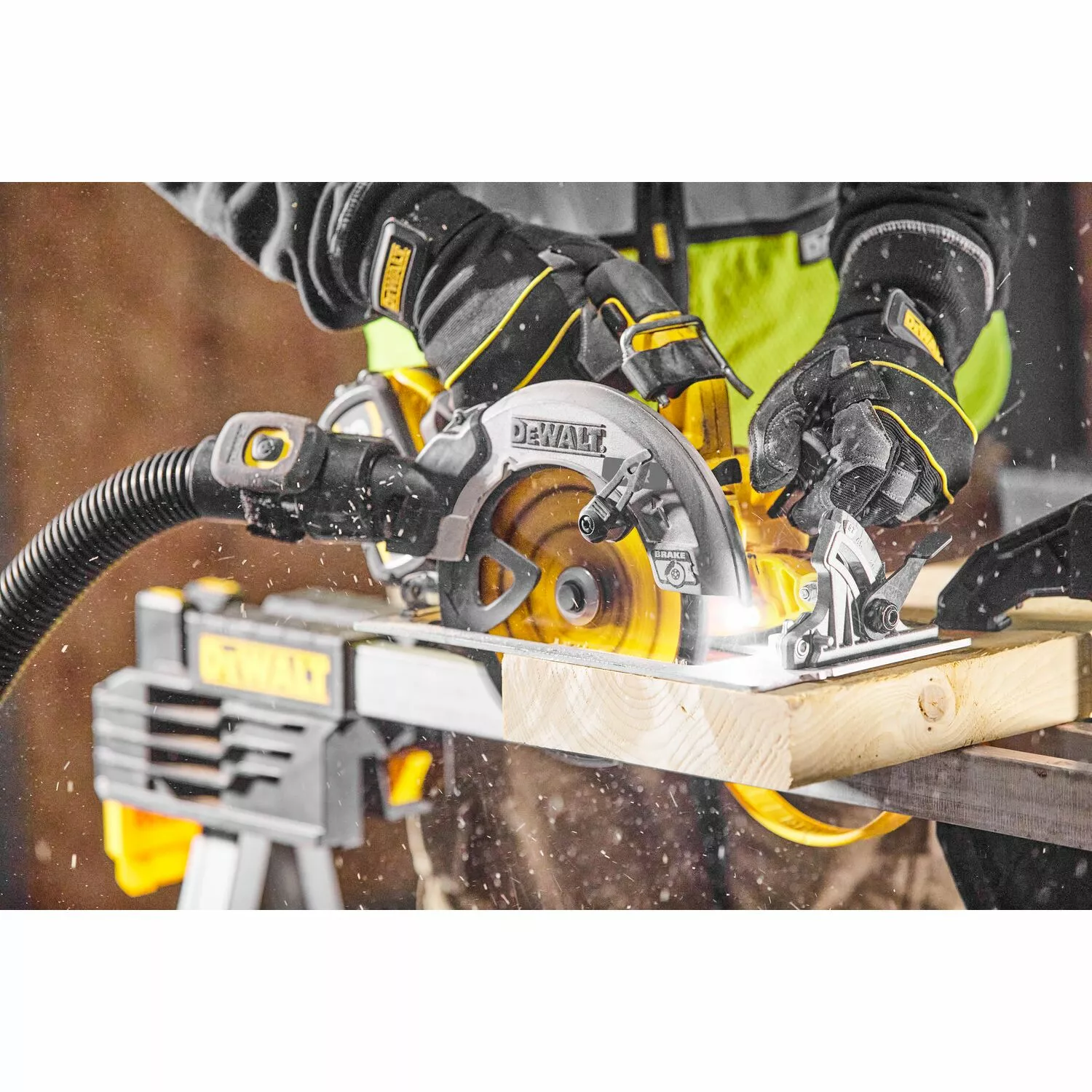 DeWALT DCS573NT-XJ 18V Li-ion FlexVolt Accu Cirkelzaag body in TSTAK koffer - 190 mm