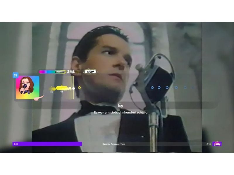 GAME Let's Sing 2025 German Version Anspruchsvolles Karaoke-Spiel für die Switch