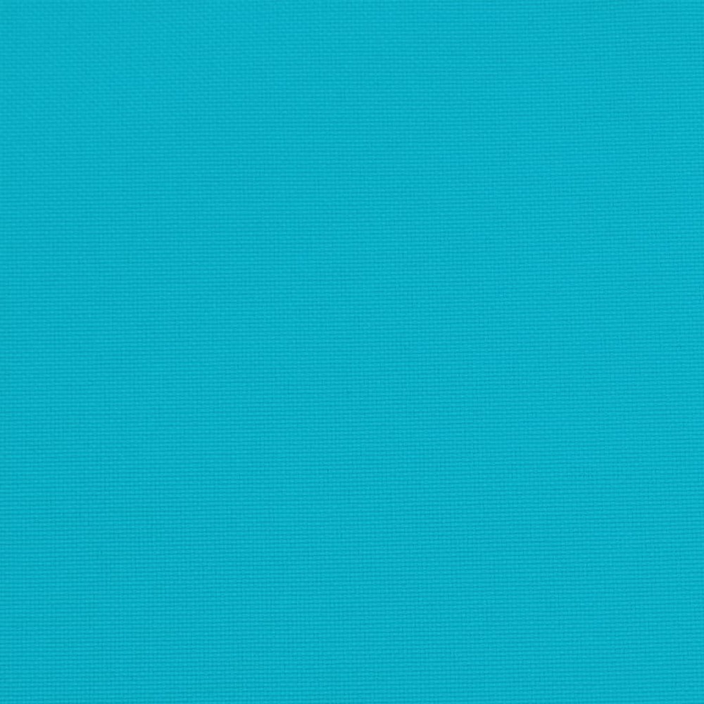 Coussin de banc de jardin turquoise 150x50x7 cm tissu oxford