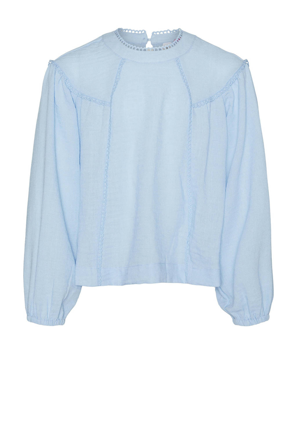 VERO MODA GIRL top VMCHRIS lichtblauw