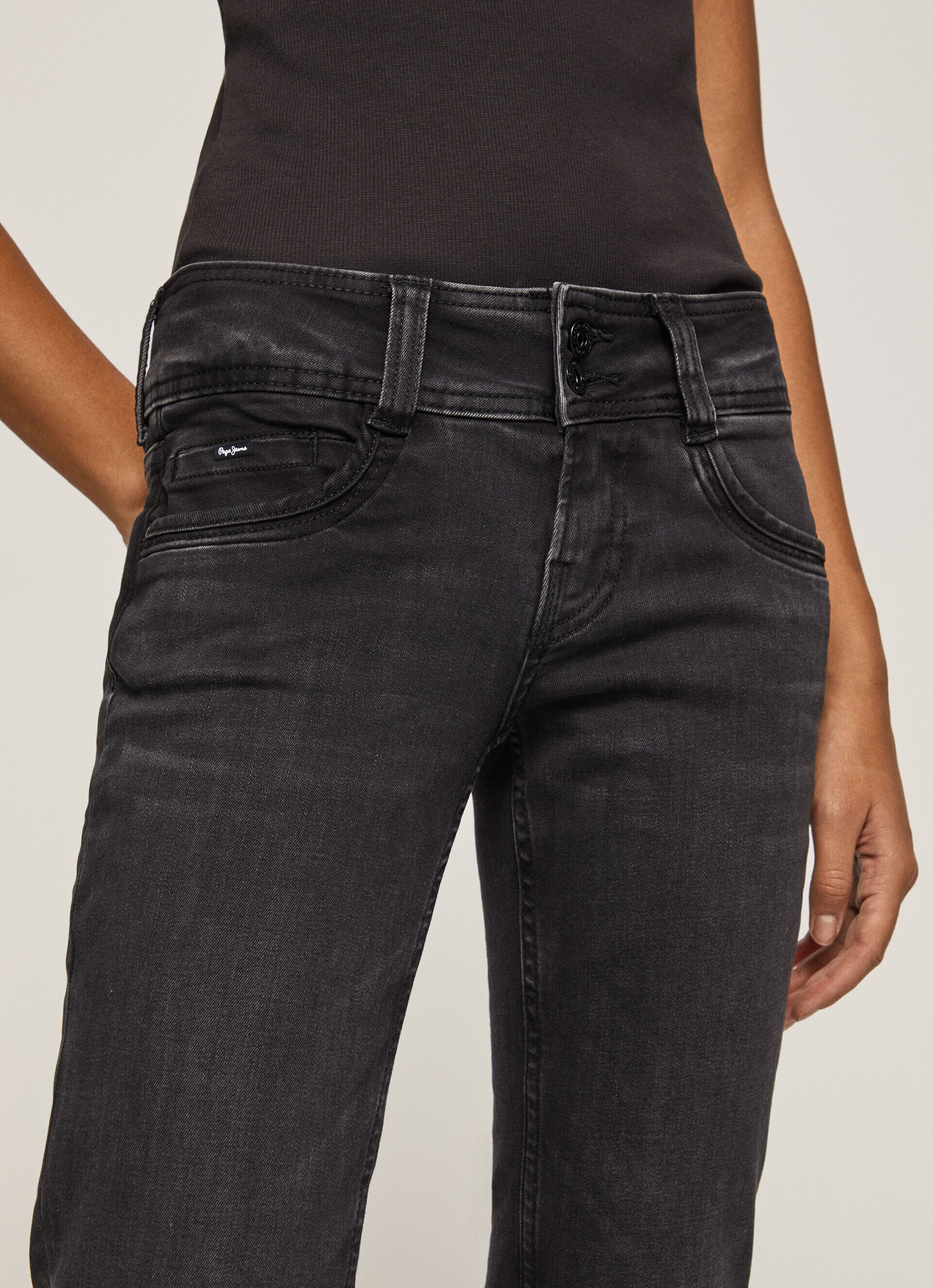 CALÇA JEANS GEN FIT REGULAR CINTURA MÉDIA - jeans