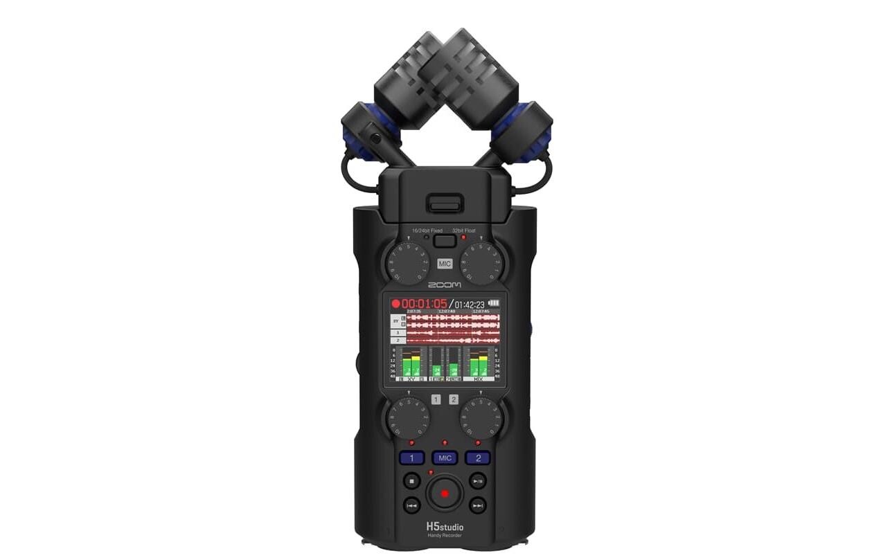 Portable Recorder H5Studio<br>Tragbarer Digitalrekorder mit 6 Spuren