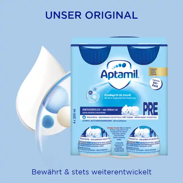 Pronutra-Advance Pre Anfangsmilch von Geburt an, trinkfertig