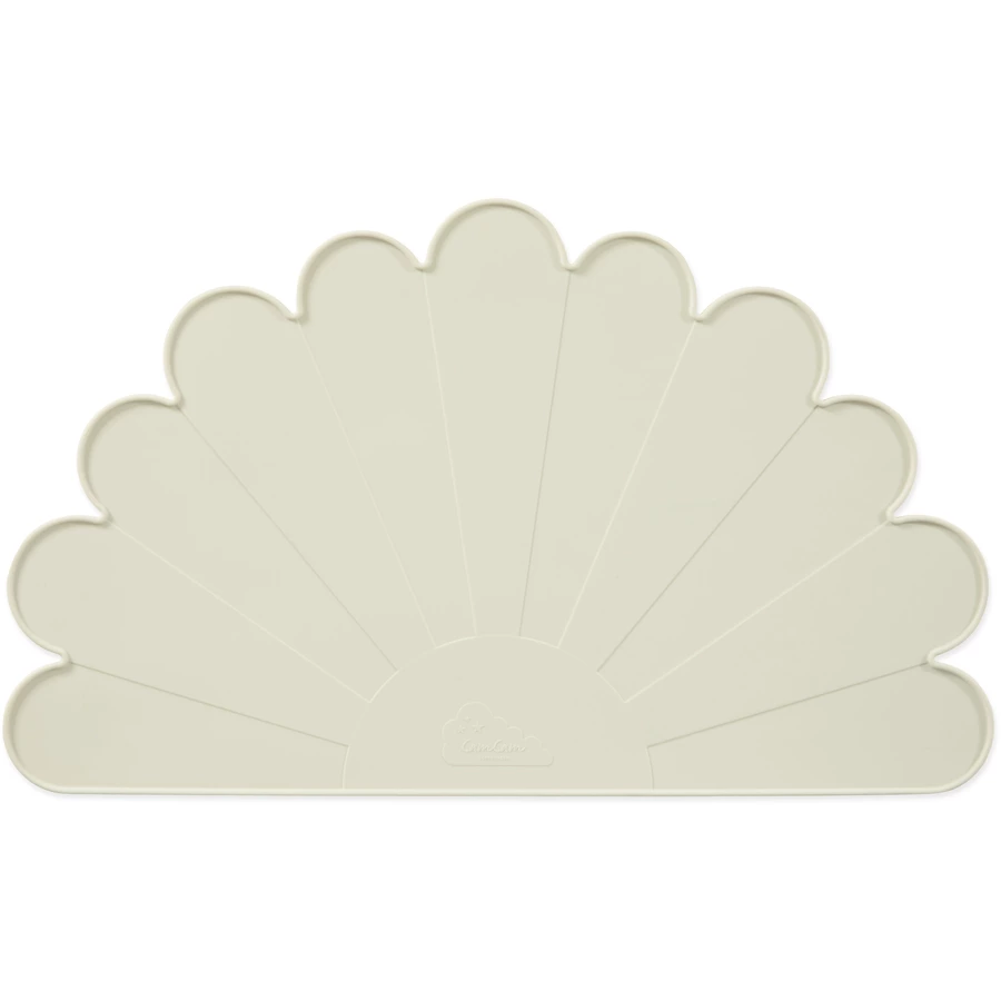 Cam Cam® COPENHAGEN Tischset Blume aus Silikon, Light Sand