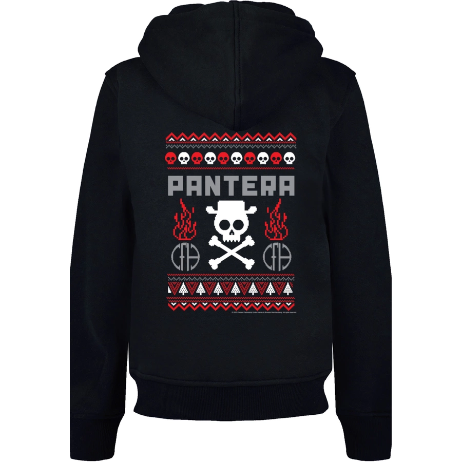 F4NT4STIC Hoodie Pantera Weihnachten Christmas schwarz