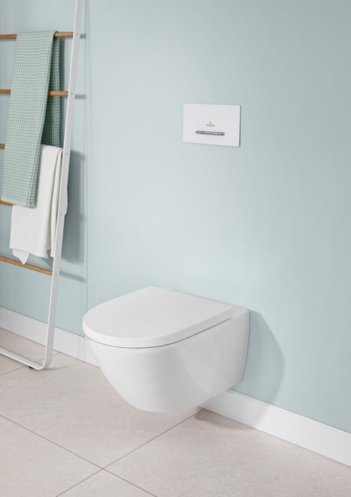 Villeroy en Boch Subway 3.0 combi-pack randloos toilet met zitting wit