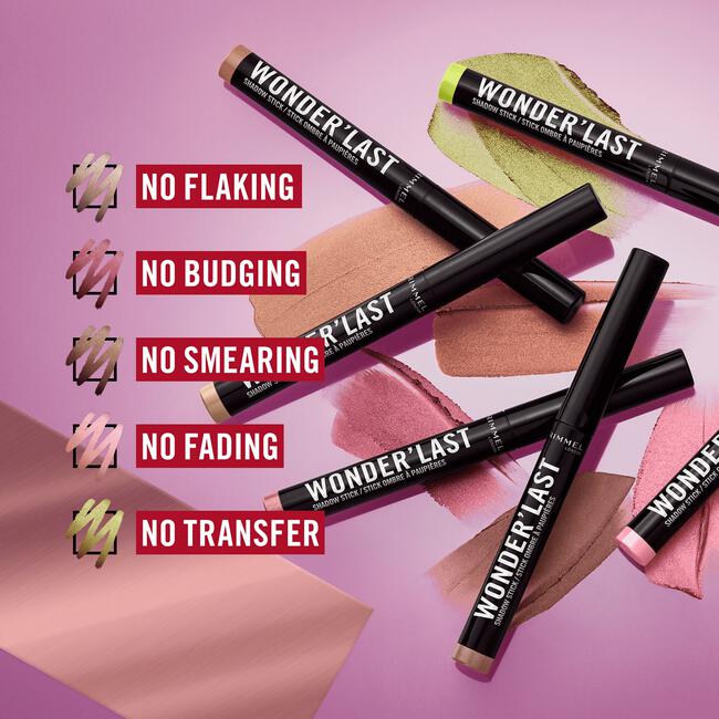 Rimmel London Wonder'last Oogschaduw Stick 005 Frosty Rose 1.64 G