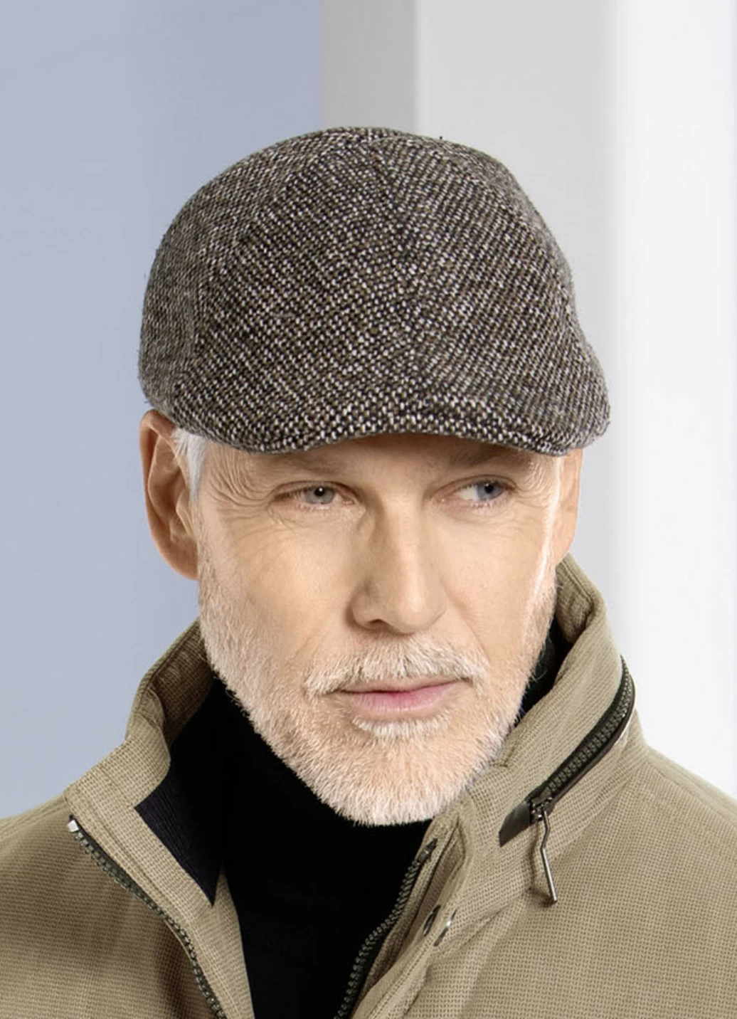 Schiebermütze aus Textil