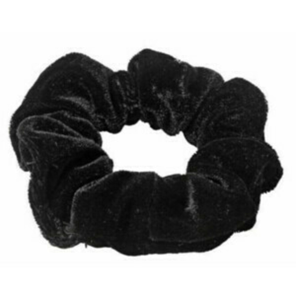 Zenner Scrunchie Velvet Zwart