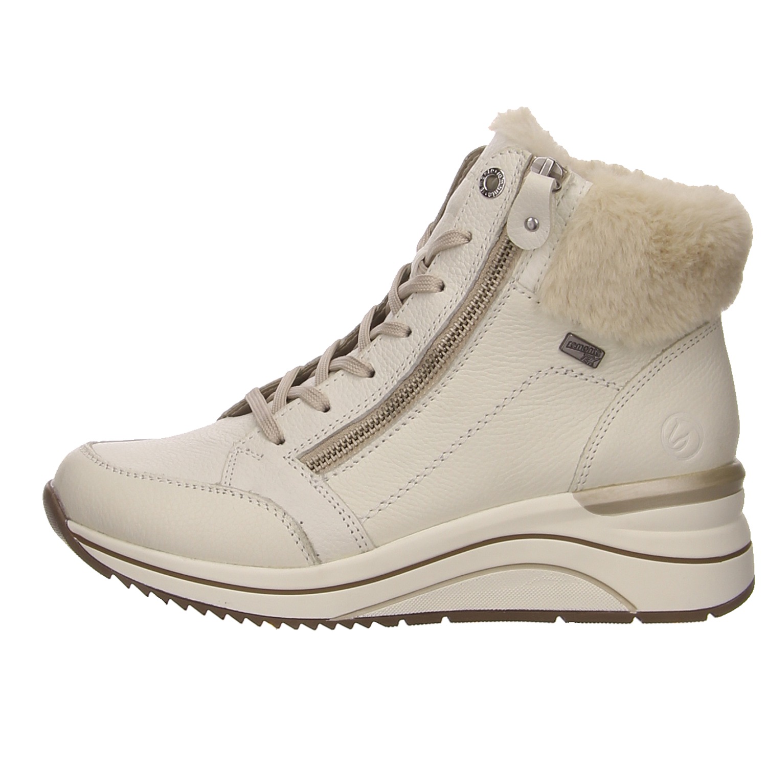 Remonte Schnürboots weiß weiss/weiss kombi
