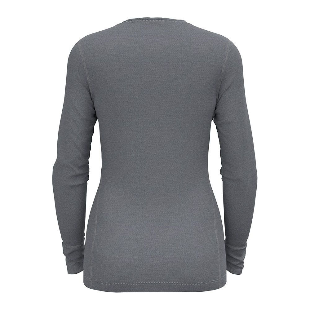 Odlo MERINO 260 - Sous-couche Femme odlo steel grey melange