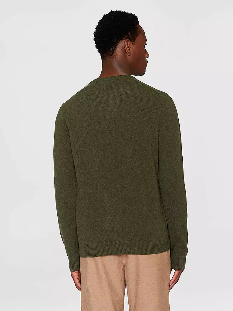 KNOWLEDGE COTTON APPAREL Pullover FIELD grün