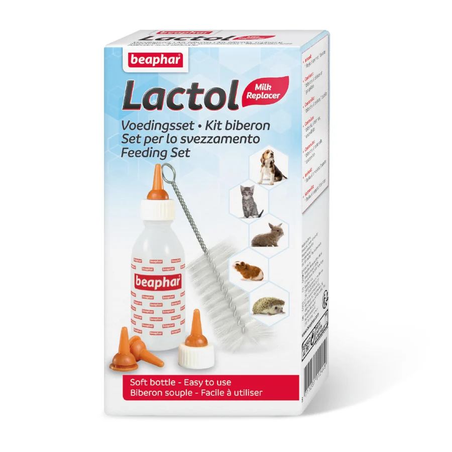 Kit de mamadeira Beaphar Lactol PET