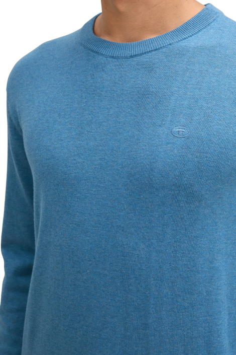 Tom Tailor blauwe heren trui