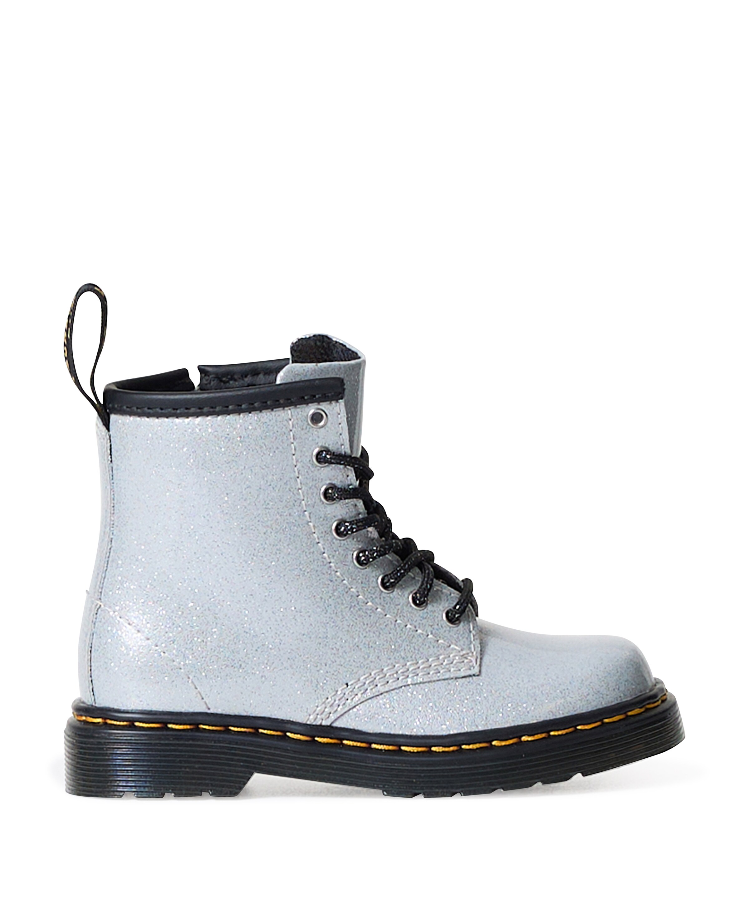 Dr. Martens 1460 T 8 Eye Boot meisjes boots zilver