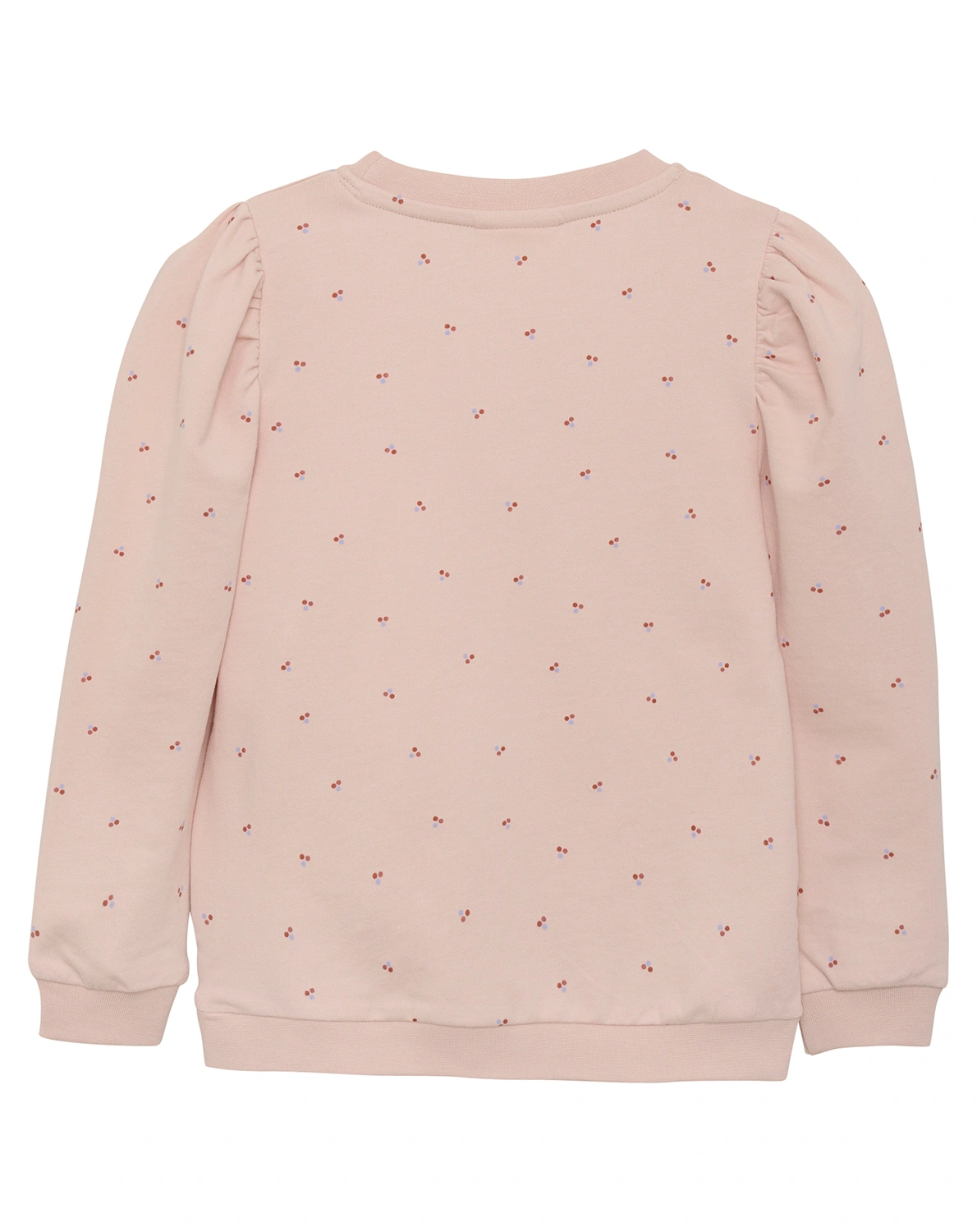 Sweatshirt DOTS in peach whip