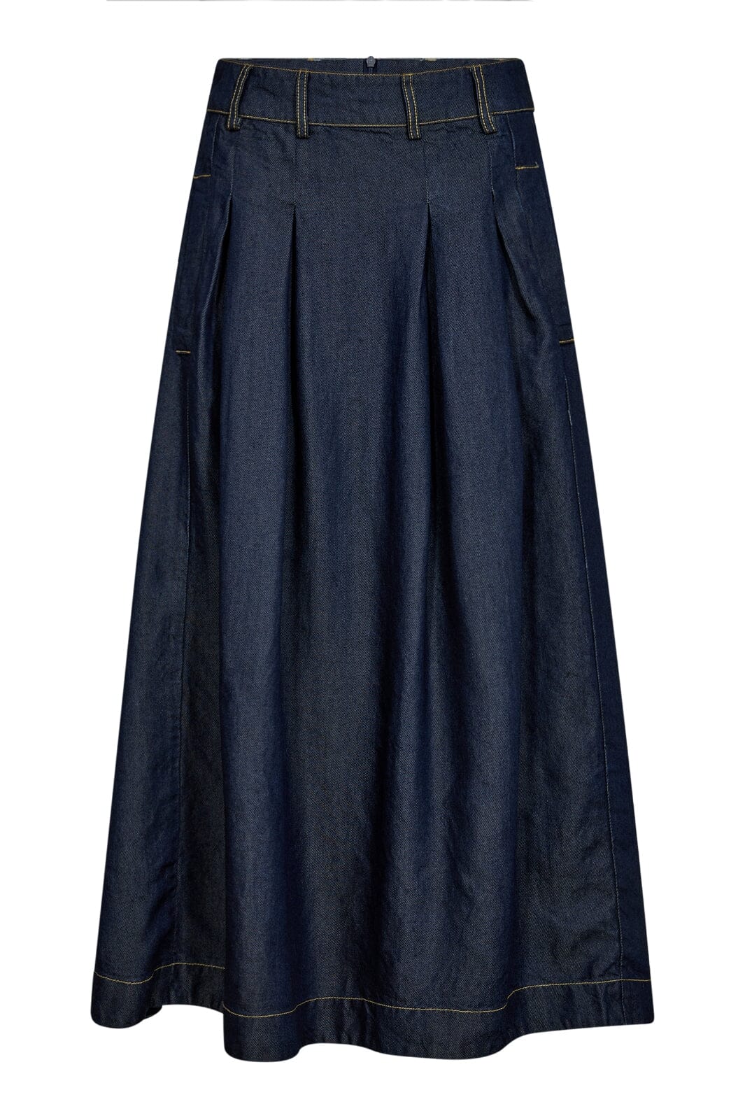 Co´Couture Anyacc Denim Pleat Skirt 34181