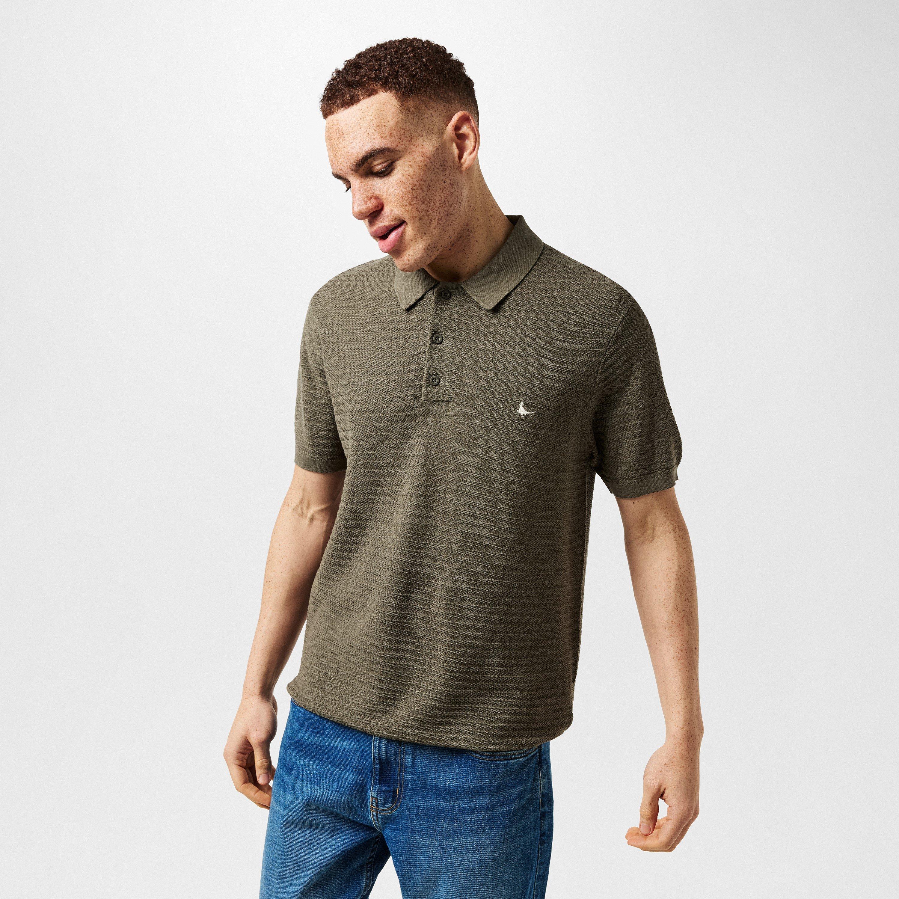 Jack Wills Herringbone Polo